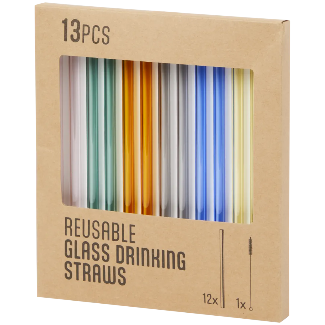 Pailles en verre