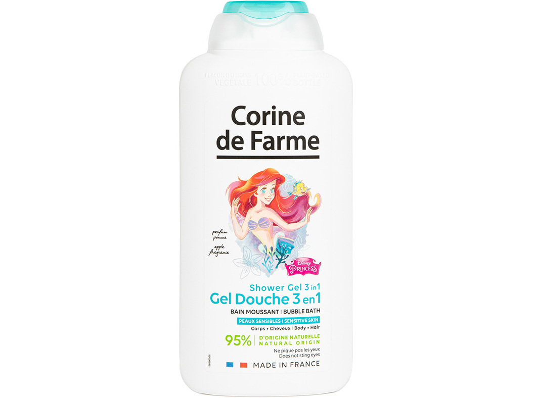 GEL DE DUCHE CORINE DE FARME PEQUENA SEREIA/STITCH 3 EM 1 500ML