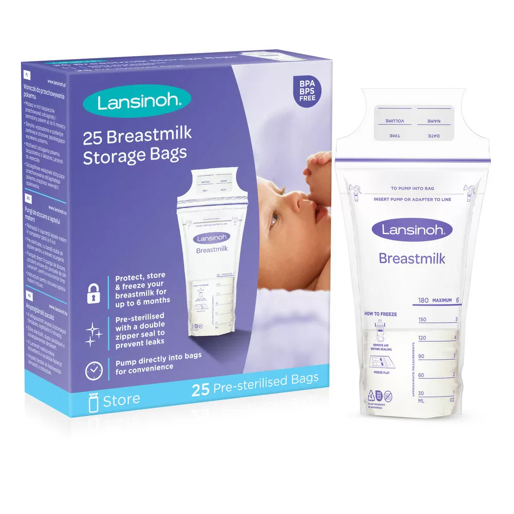 Lansinoh fryseposer - 25 stk