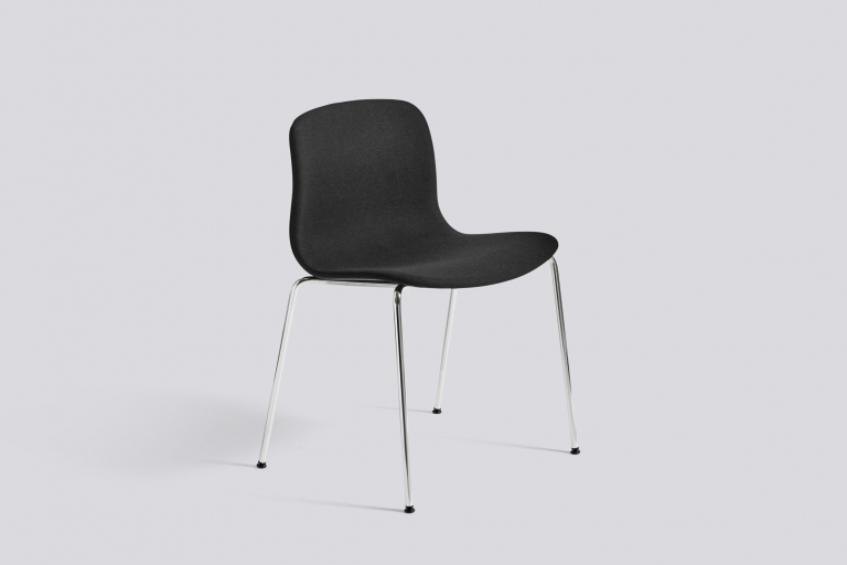 Hay About a Chair AAC17 stoel, onderstel zwart, Leather Sierra