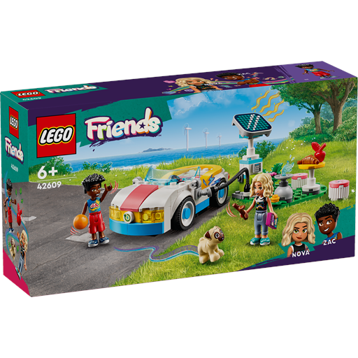 LEGO Friends Elbil Og Ladestander - 42609