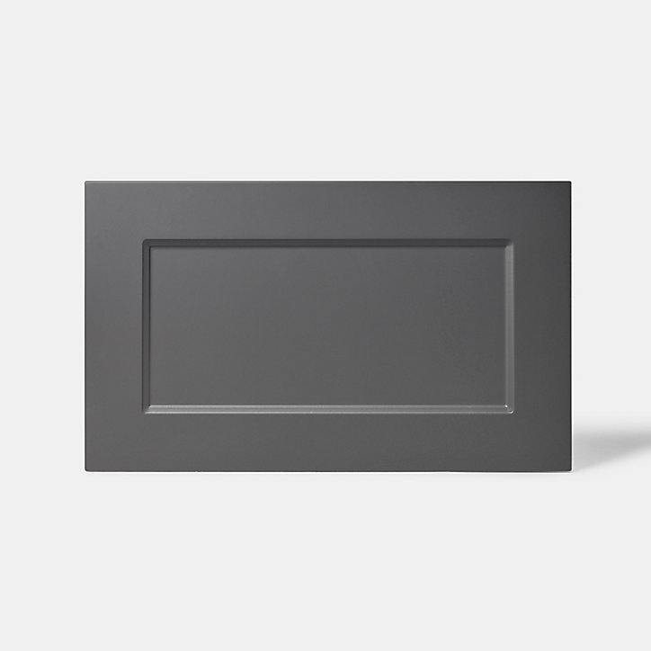 Façade de cuisine hotte / casserolier Artemisia gris mat l. 60 cm GoodHome