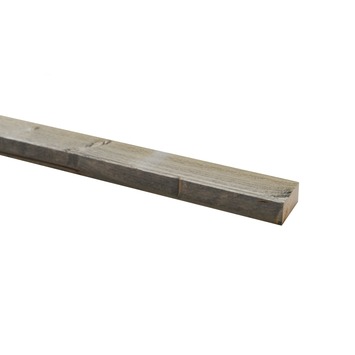 Steigerhout verbindingslat vergrijsd 30x62 mm 250 cm