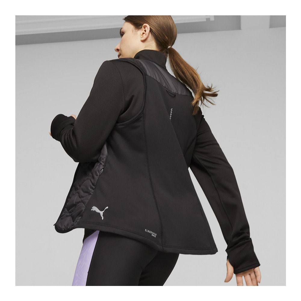 Puma RUN CLOUDSPUN WRMLBL - Veste Femme puma black