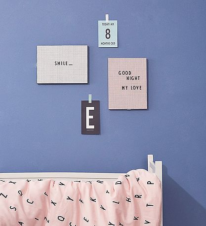 Design Letters Tafel - A4 - Pink