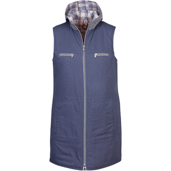 2964 Garmisch Isny Weste Blau Damen