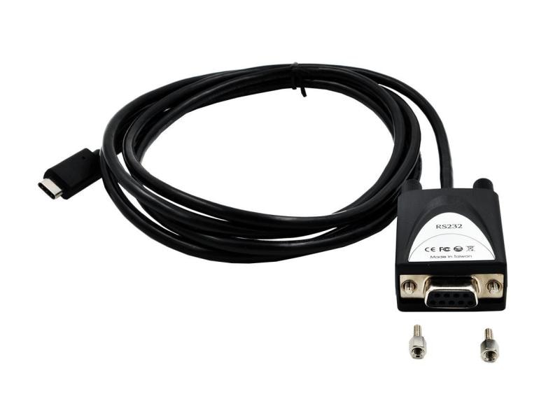 Exsys Schnittstellenkonverter EX-2311-2F USB-C-zu-Serial(RS-232)-Adapterkabel