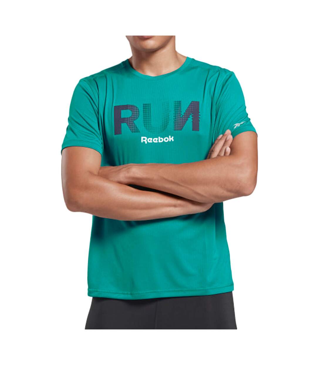 Maillot de sport Bleu Canard Homme Reebok Graphic