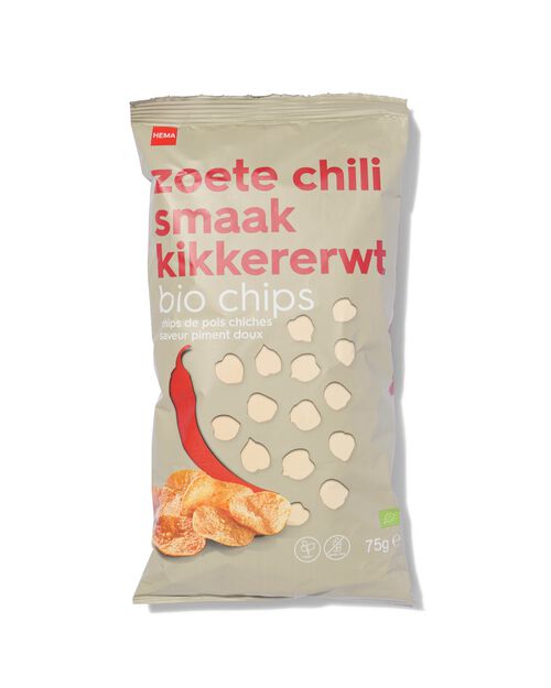 chips de pois chiches bio piment doux 75g