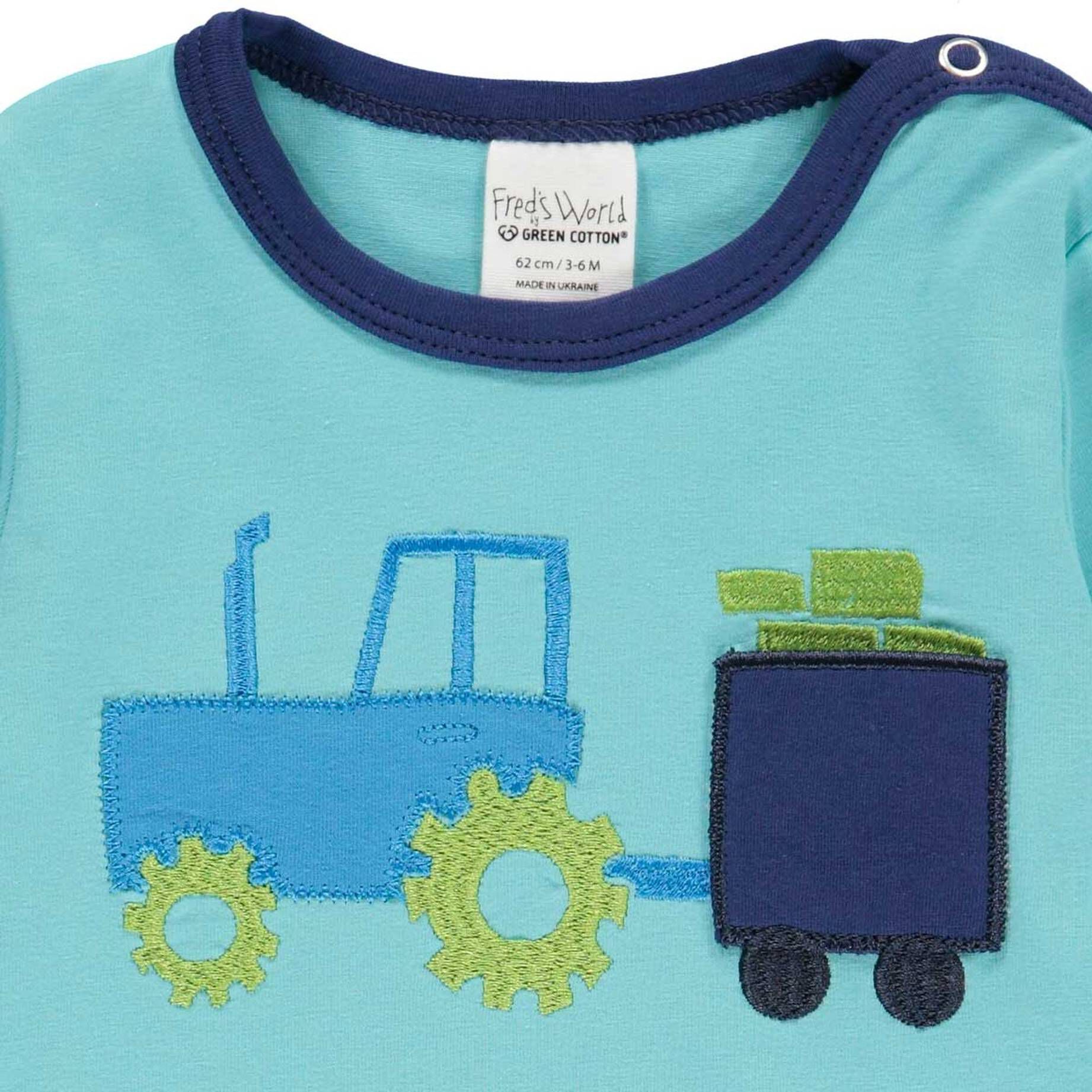 Fred's World by Green Cotton| Jungen Babylangarmshirt