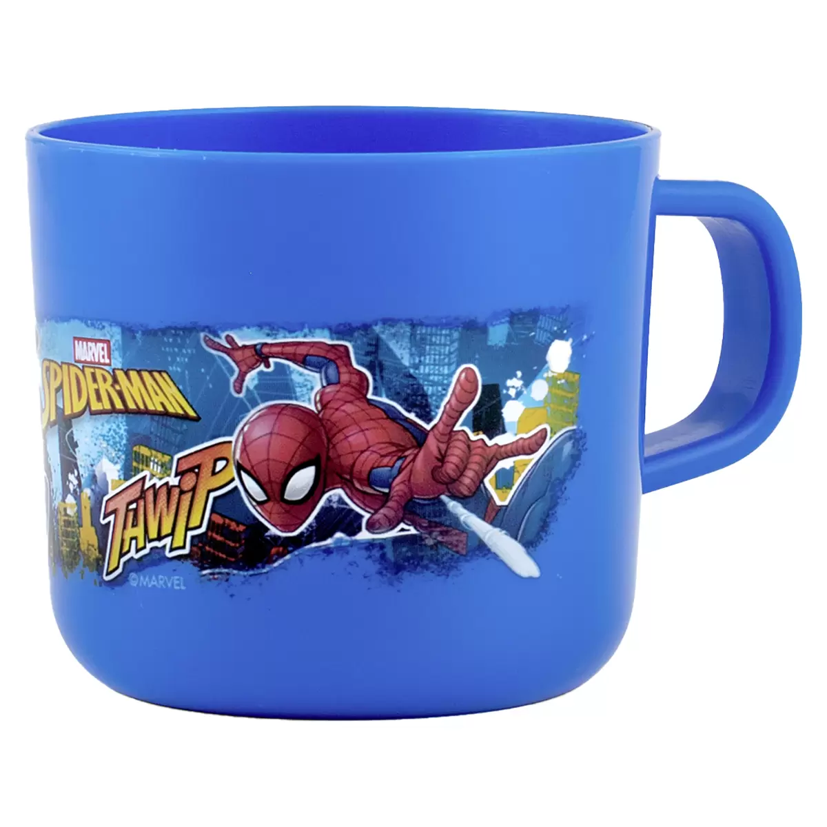 Becher mit Henkel Spiderman Blau
