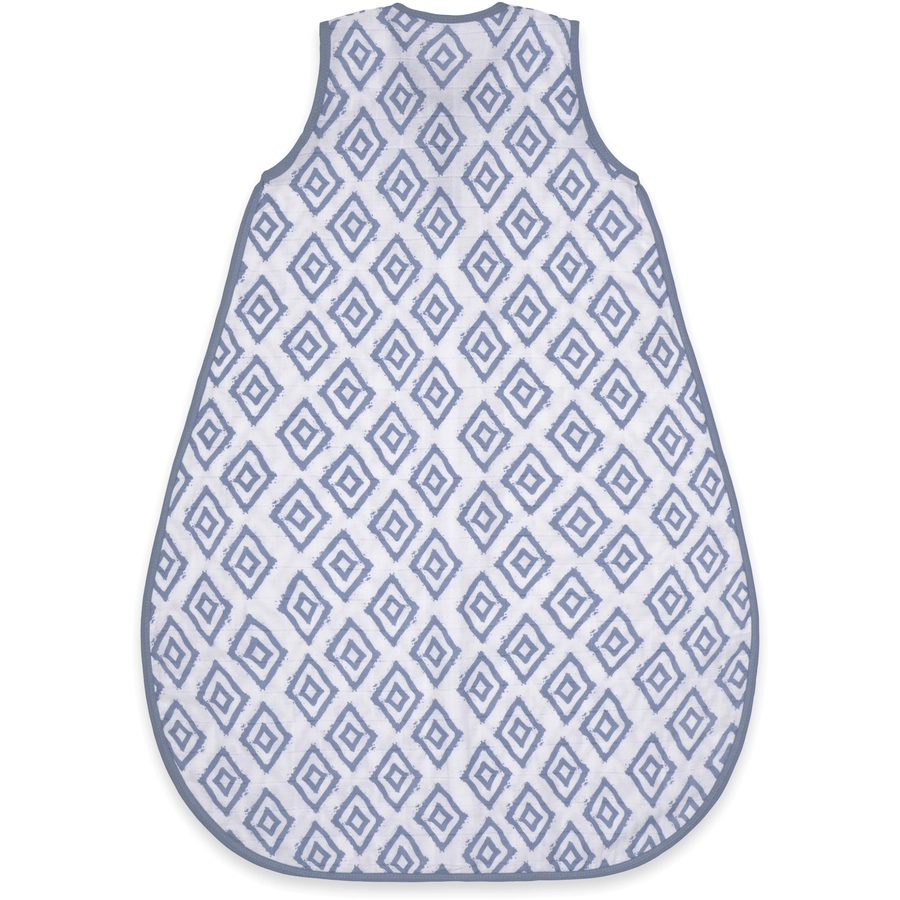 emma & noah Schlafsack Rauten Blau 0.5