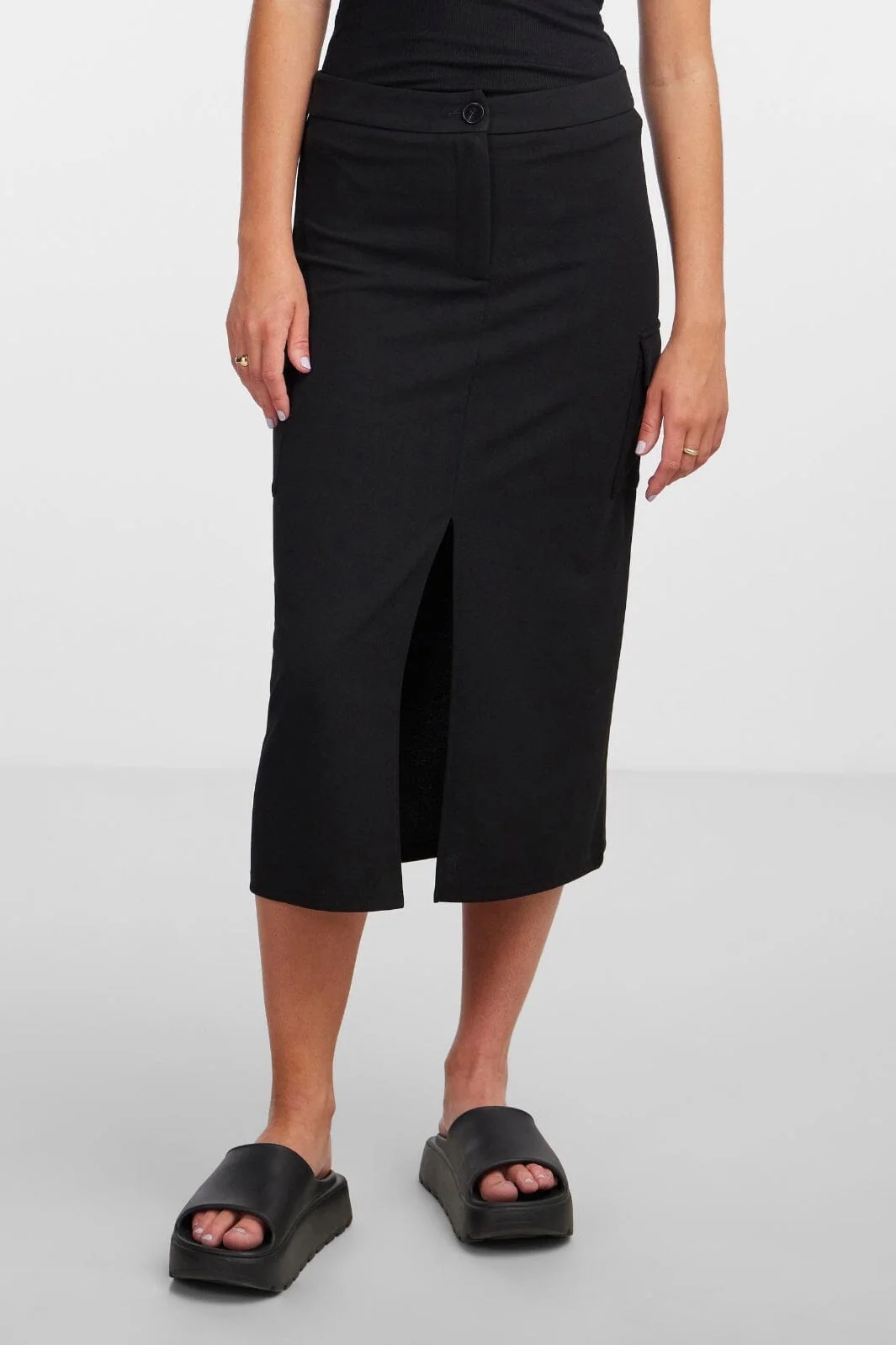 Pieces Pcavelyn Midi Skirt