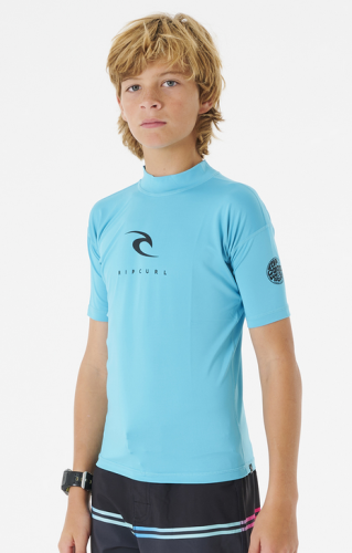 Rip Curl Corps Short Sleeve Rash Vest Boy