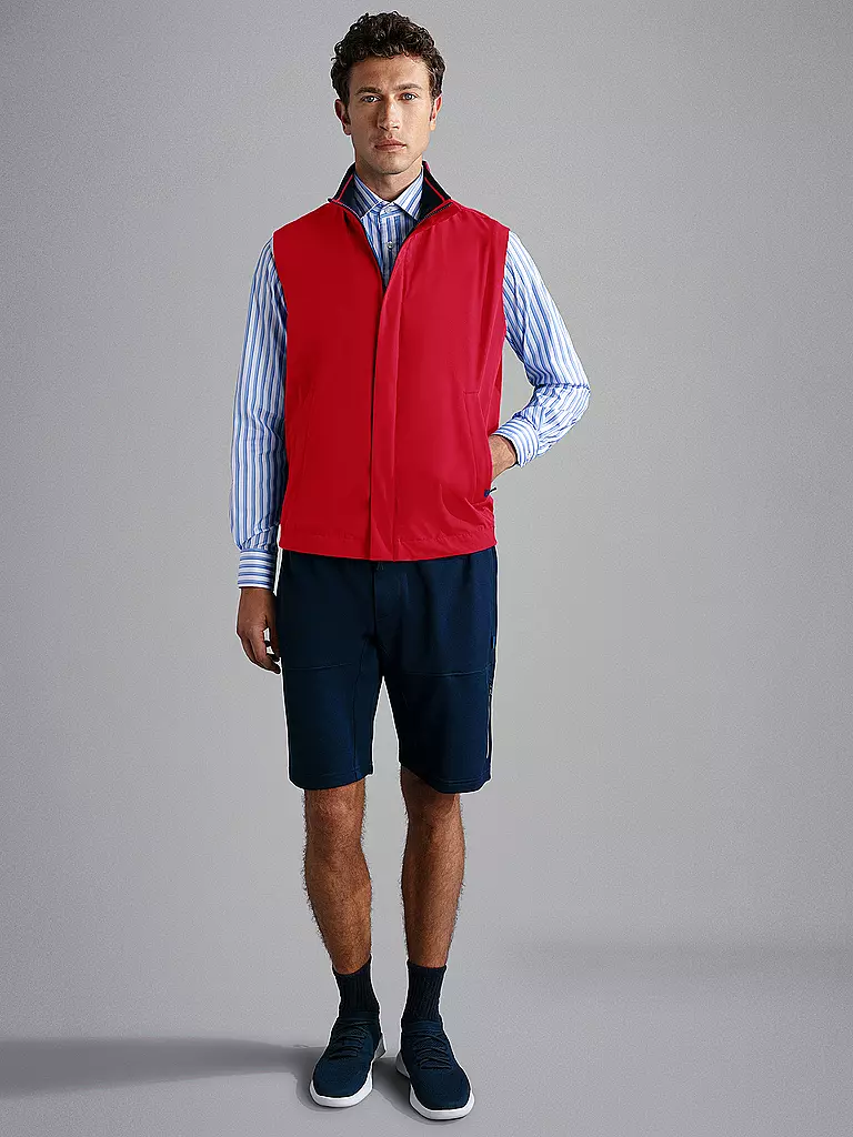 PAUL & SHARK Gilet rot