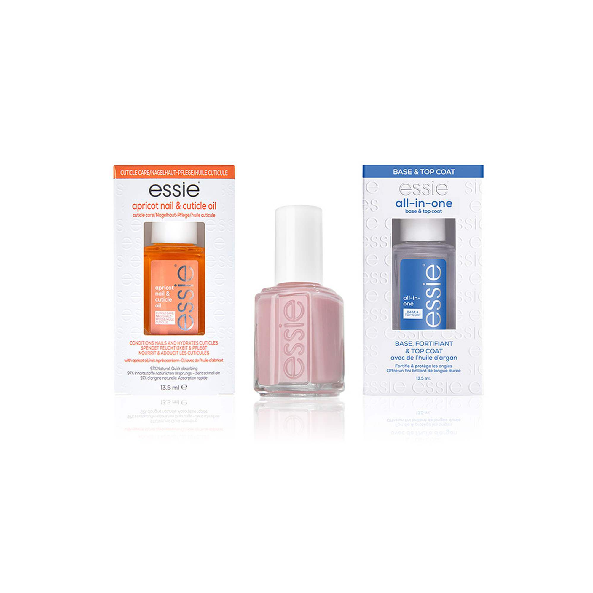 Trio de vernis à ongles essentiel pour une manucure