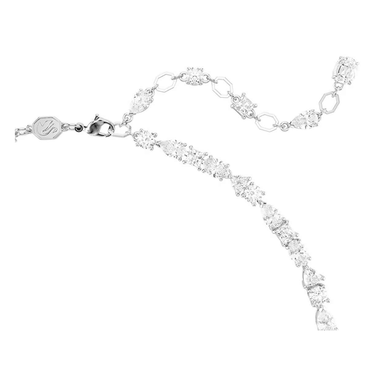 Parure Collier et Boucles d'oreilles SwarovskiMesmera en V