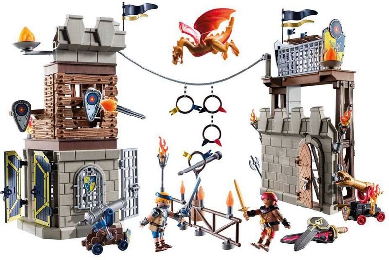 PLAYMOBIL Novelmore vs. Burnham Raiders - Toernooi arena - 71298
