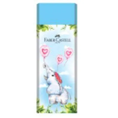 Faber-Castell Radierer Happy Jungle, 1 Stück, 4-fach sortiert