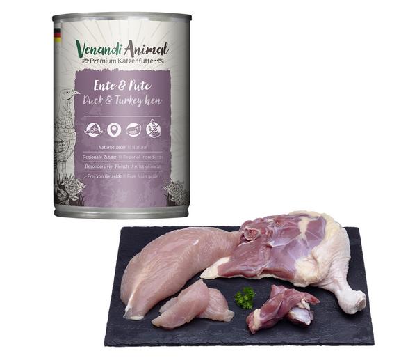 Venandi Animal Nassfutter für Katzen Adult,