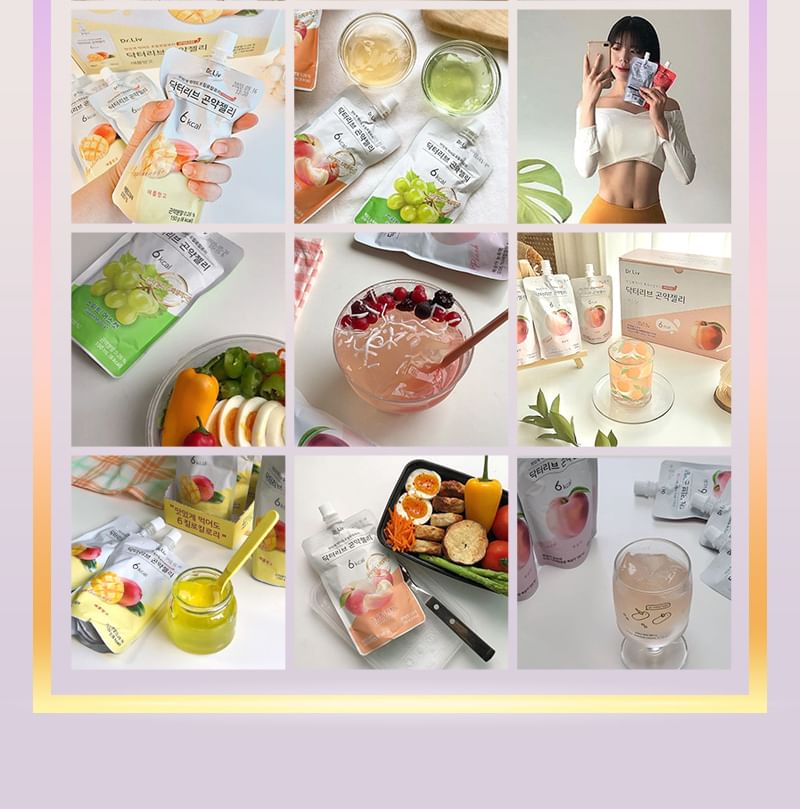 Dr.Liv - Konjac Jelly - 5 soorten