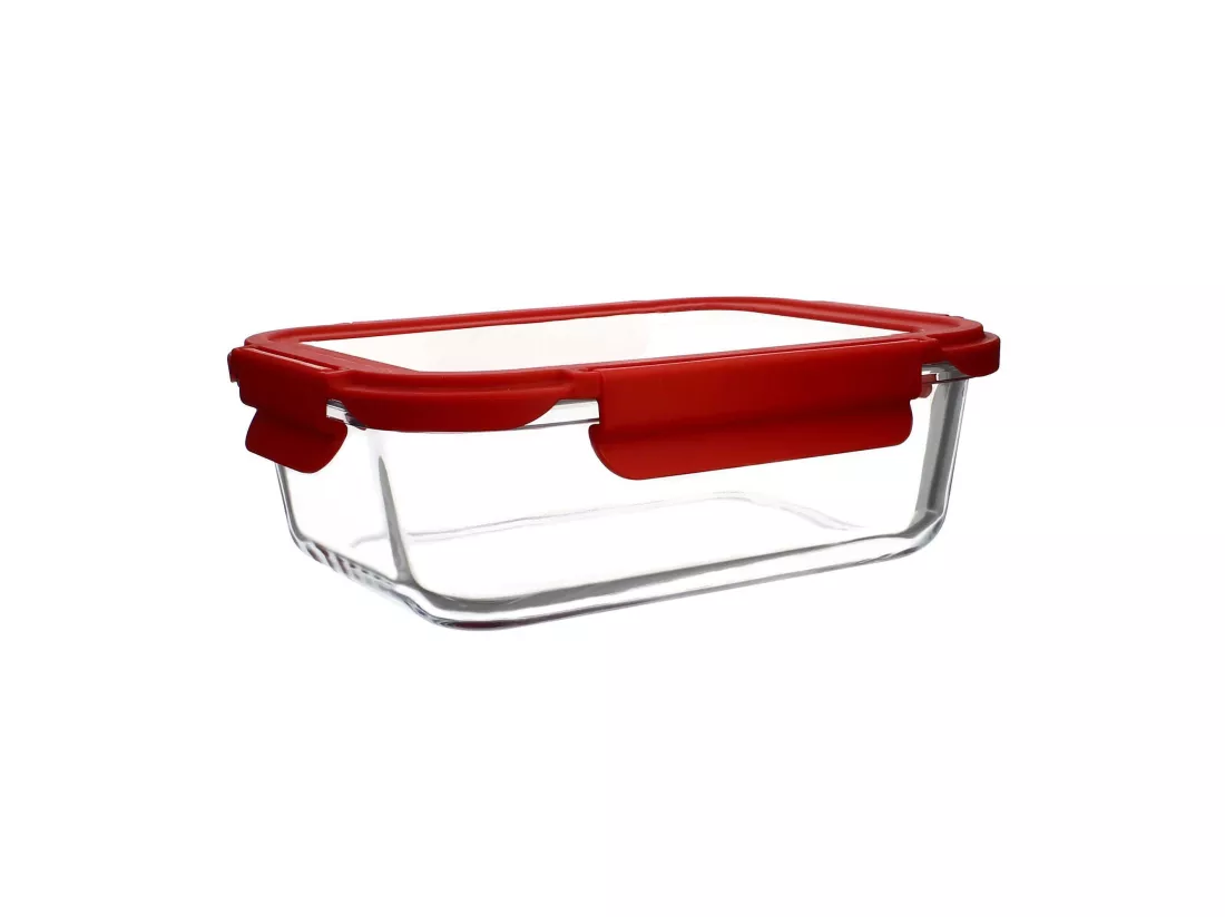 Menastyl - Boite Hermetique Rectangle Cristal 1040ml En Verre Avec Couvercle