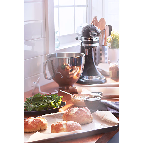 Robot pâtissier Artisan tête inclinable 4,8 L 300 W gris étain 5KSM175