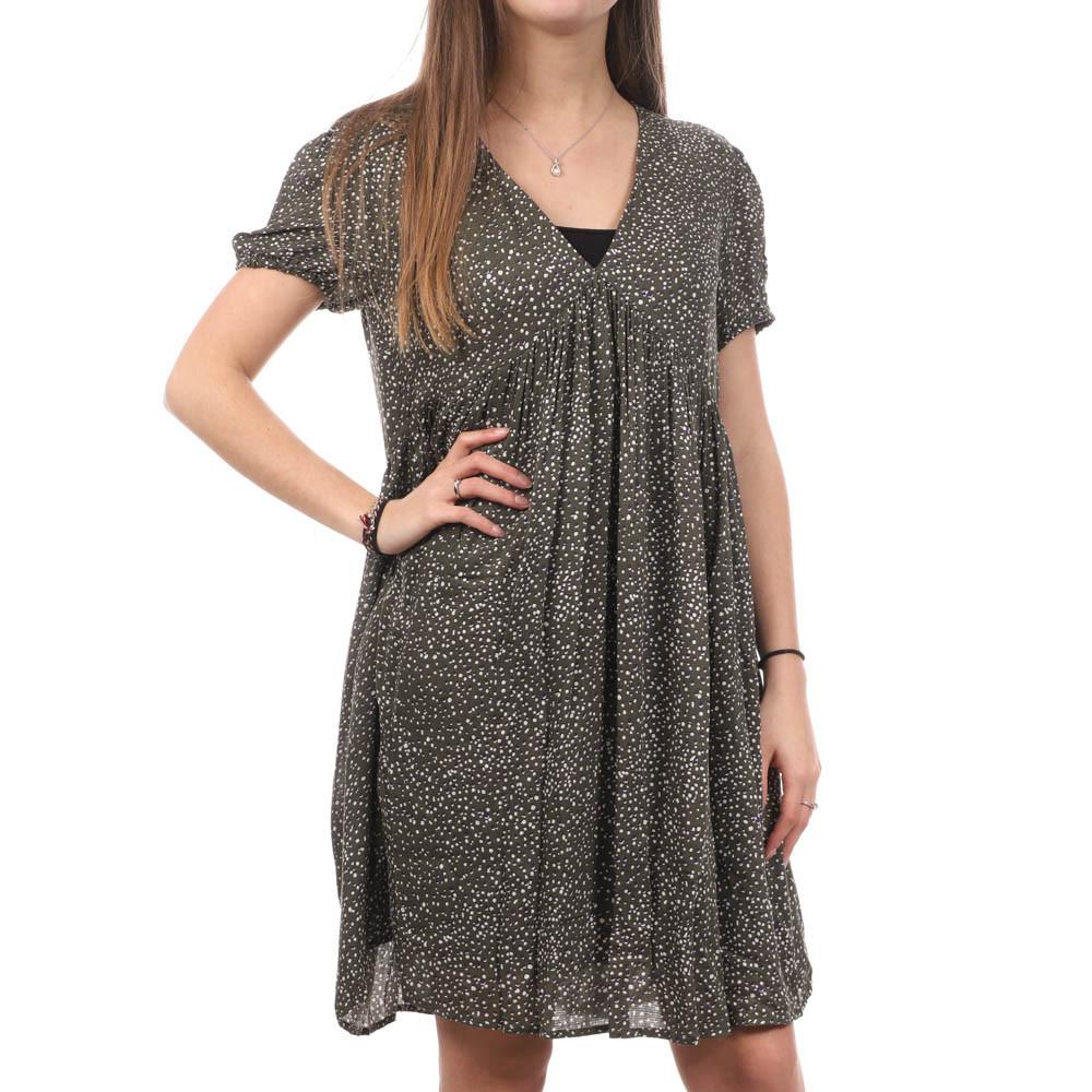 Teddy Smith Robe Kaki Femme Teddy Smith Romy