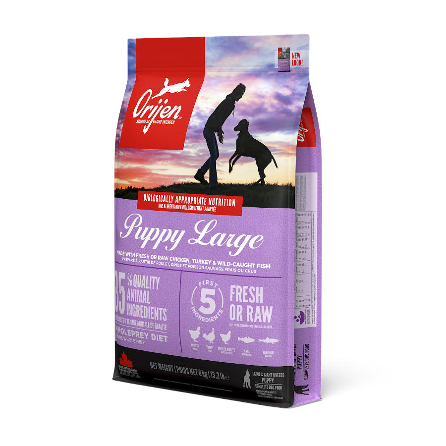 Ração Orijen Puppy para cães de porte grande