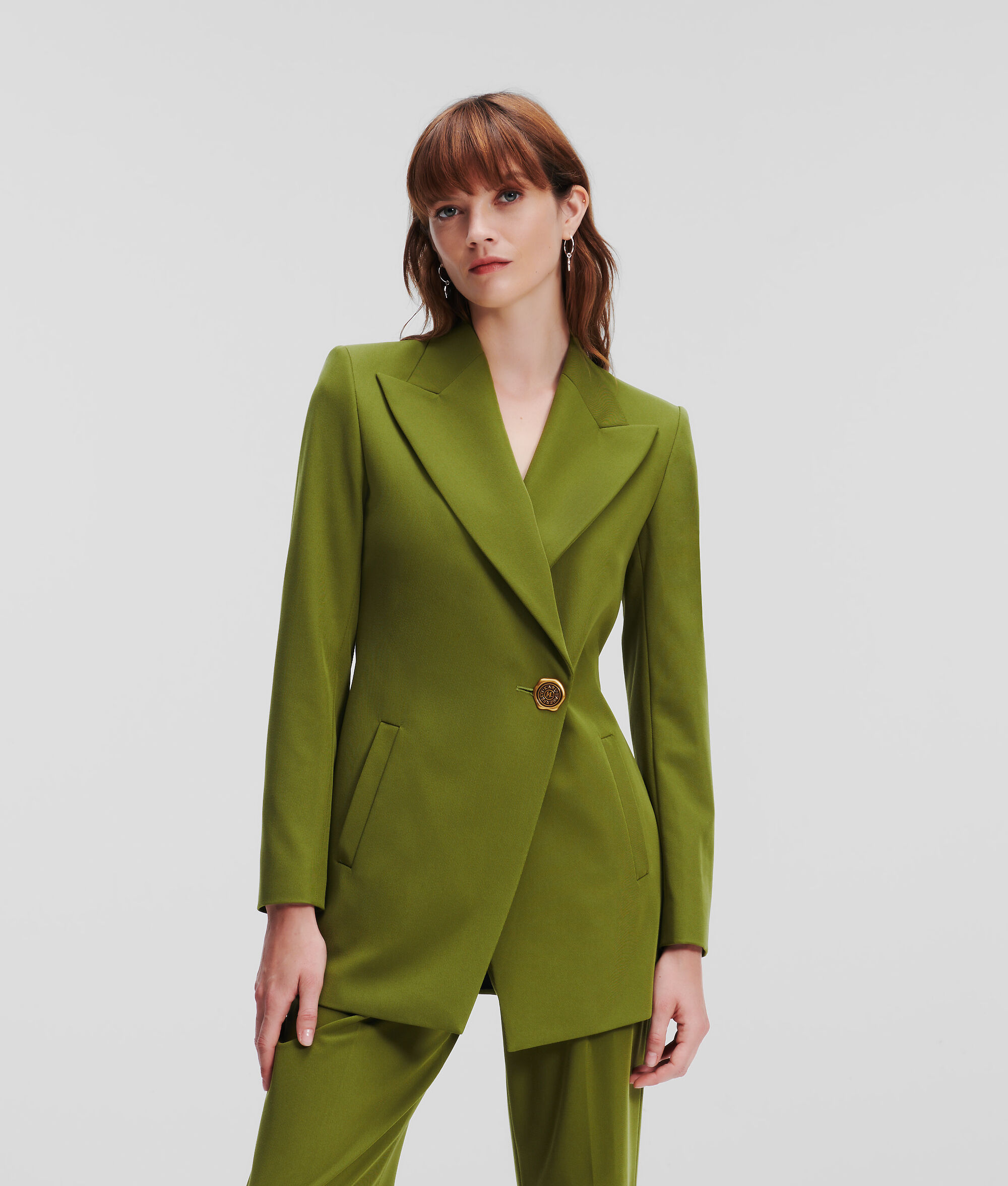 BLAZER AJUSTÉ AVEC SCEAU KARL