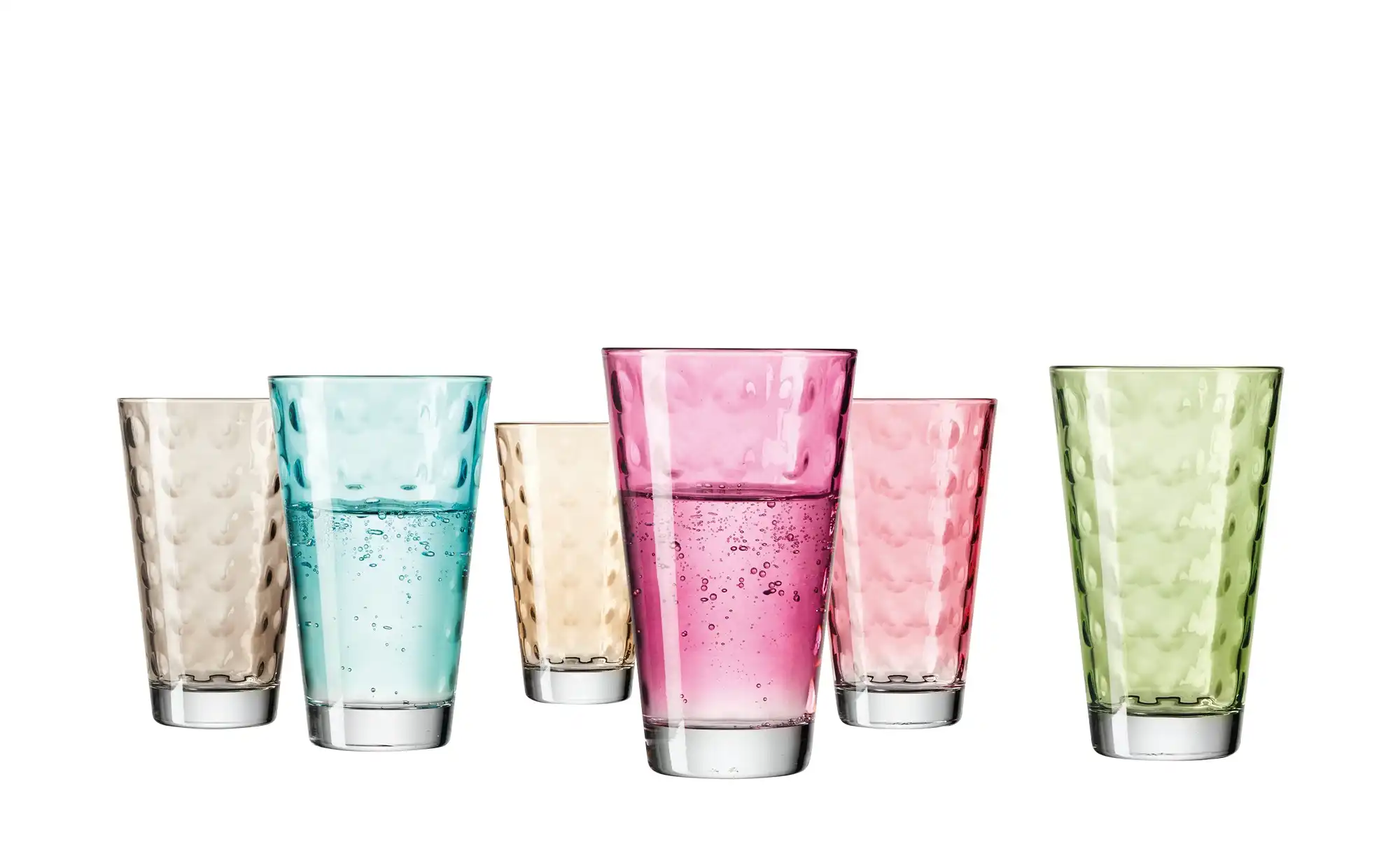 LEONARDO 6er-Gläserset 6er Set Optic