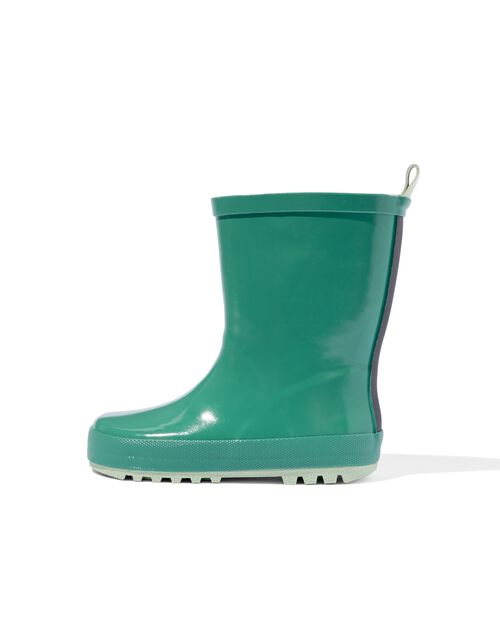 bottes de pluie enfant caoutchouc vert vert