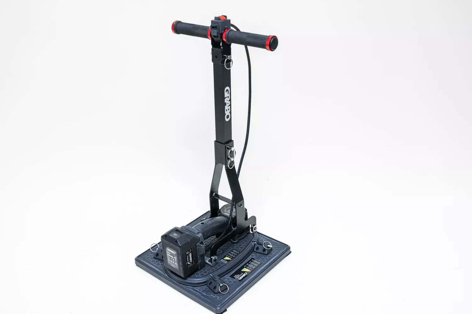 Grabo High Flow Elektrische Vacuüm Tegeldrager in beschermtas - 50,3kg