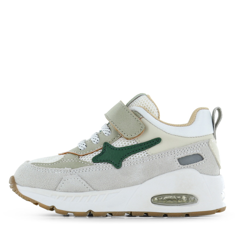 Shoesme groene sneaker Mesh, Microfiber leer, Suède | Jongens schoenen