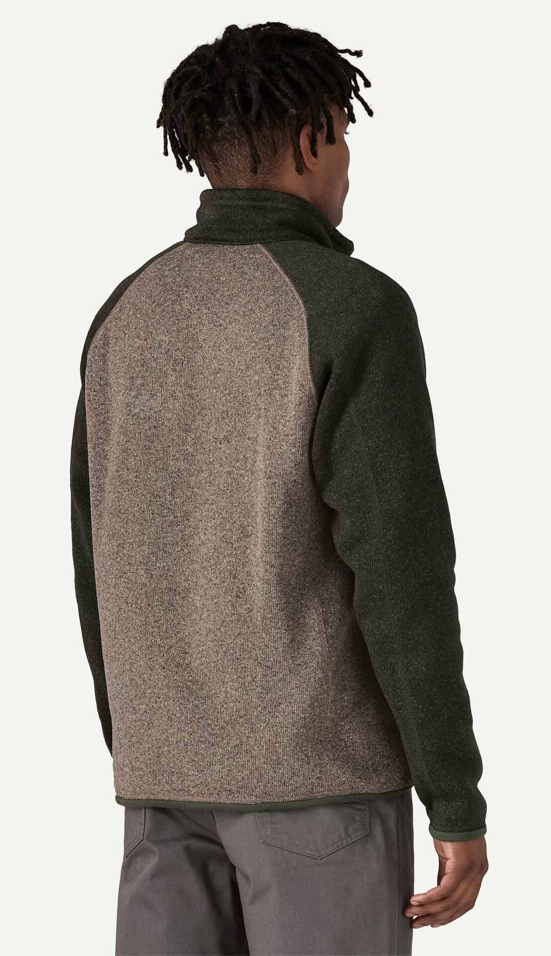 Better Sweater 1/4 Zip Herre Seabird Grey