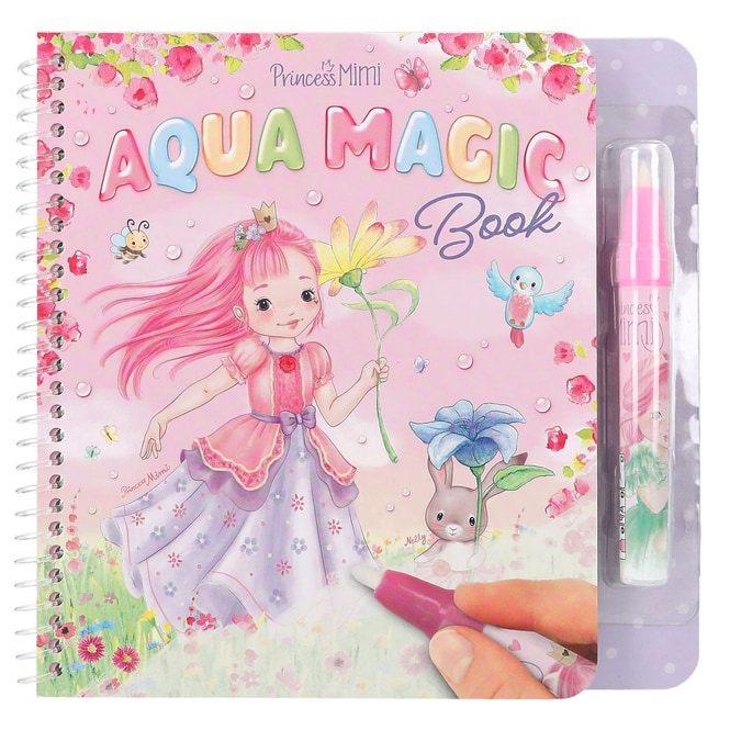 Princess Mimi - Aqua Magic - Malbuch mit Wasserstift