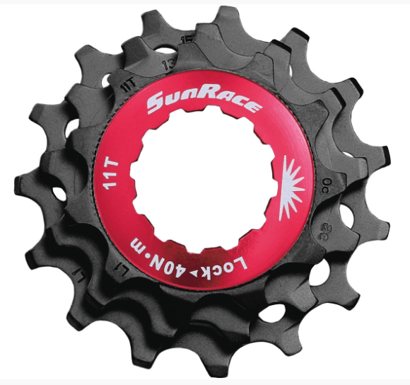Sunrace Kassette Tandhjul 11 Speed 11-13-15T Sort