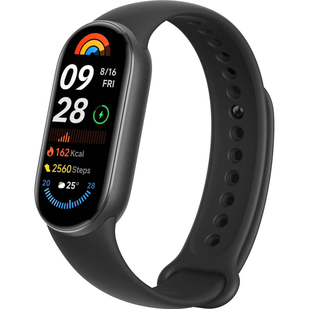 Xiaomi Smart Band 9 aktivitetsmåler (midnight black)