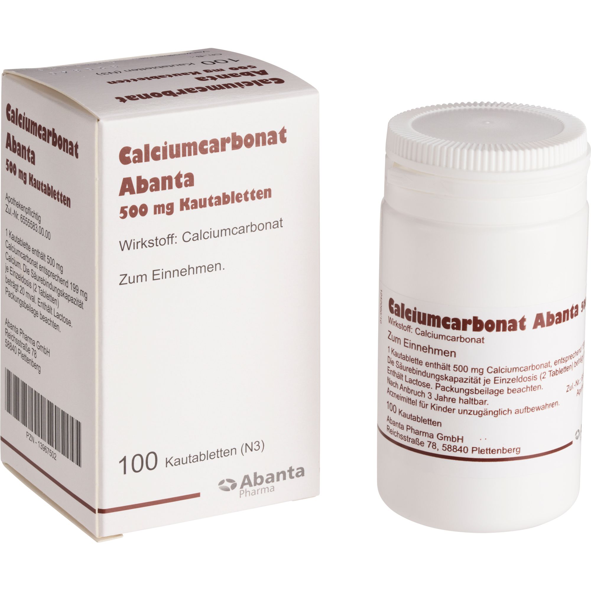 Calciumcarbonat 500