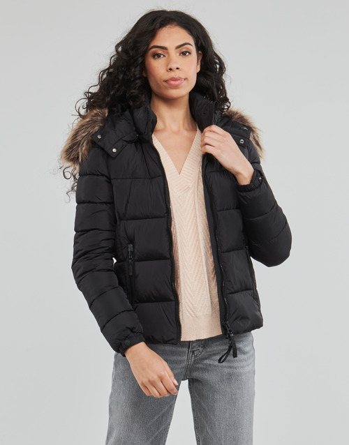 Superdry - CODE MTN HOOD FUJI LUXE JKT - Black