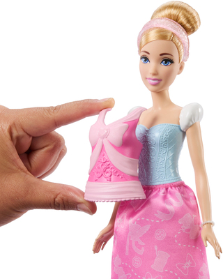 Disney Princess 2-i-1 Dukke Askepott