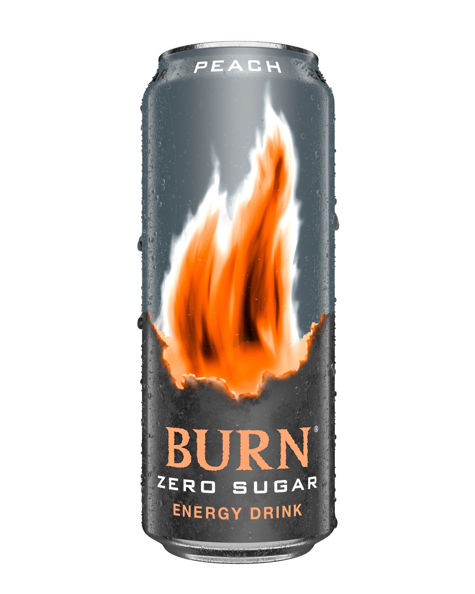Burn Peach Zero Sugar 12x500ml