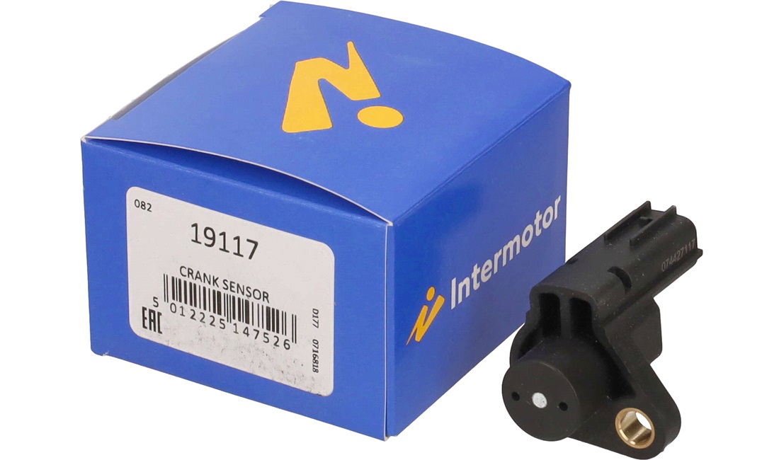 Impulsensor, krumtapaksel