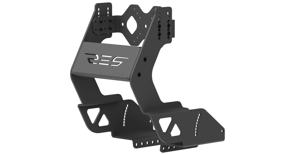 Res-TechX1 Monitor Stand Integrated Universal monitorarm  (Zwart)