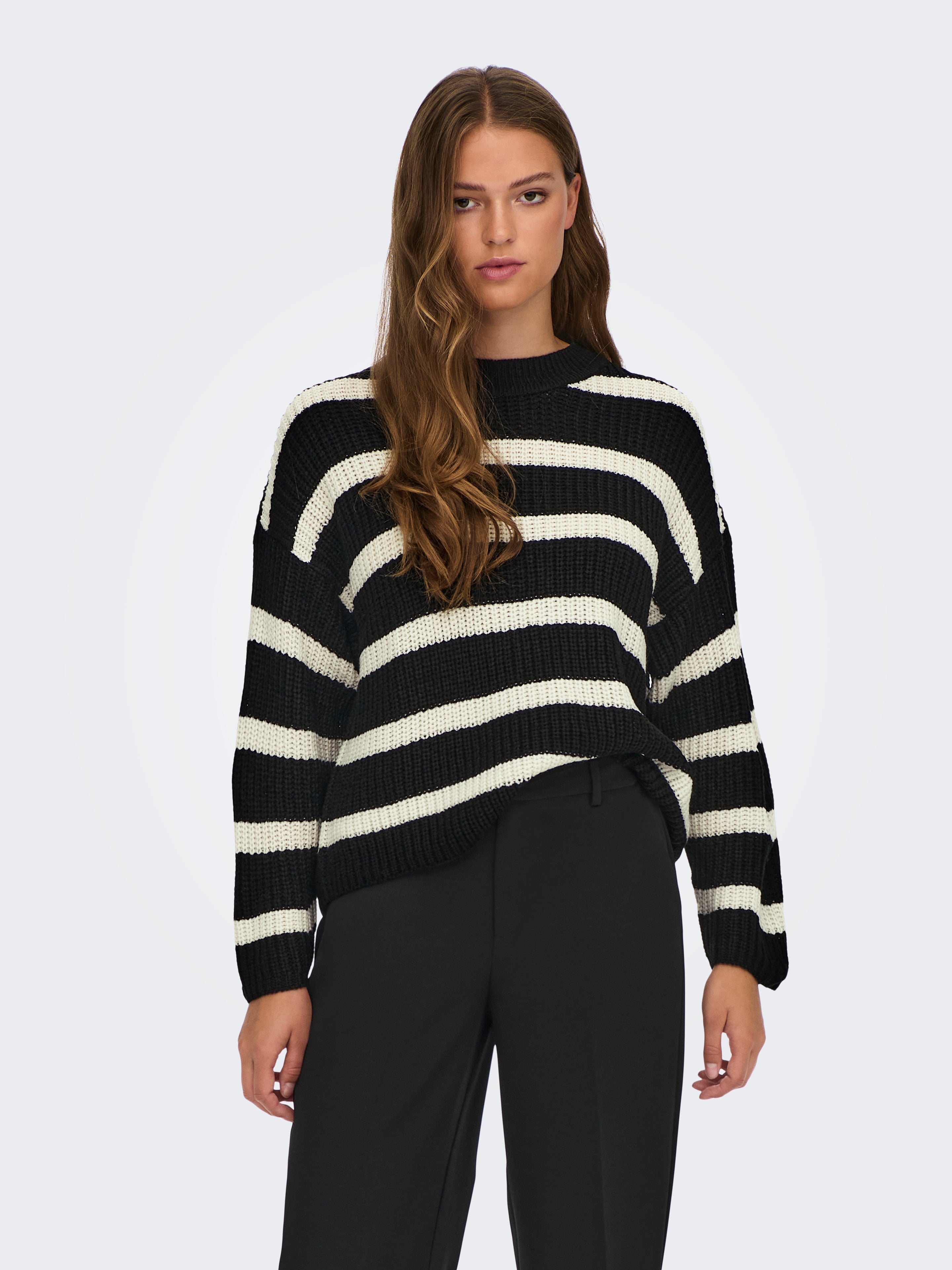 JDYJUSTY Strickpullover Black