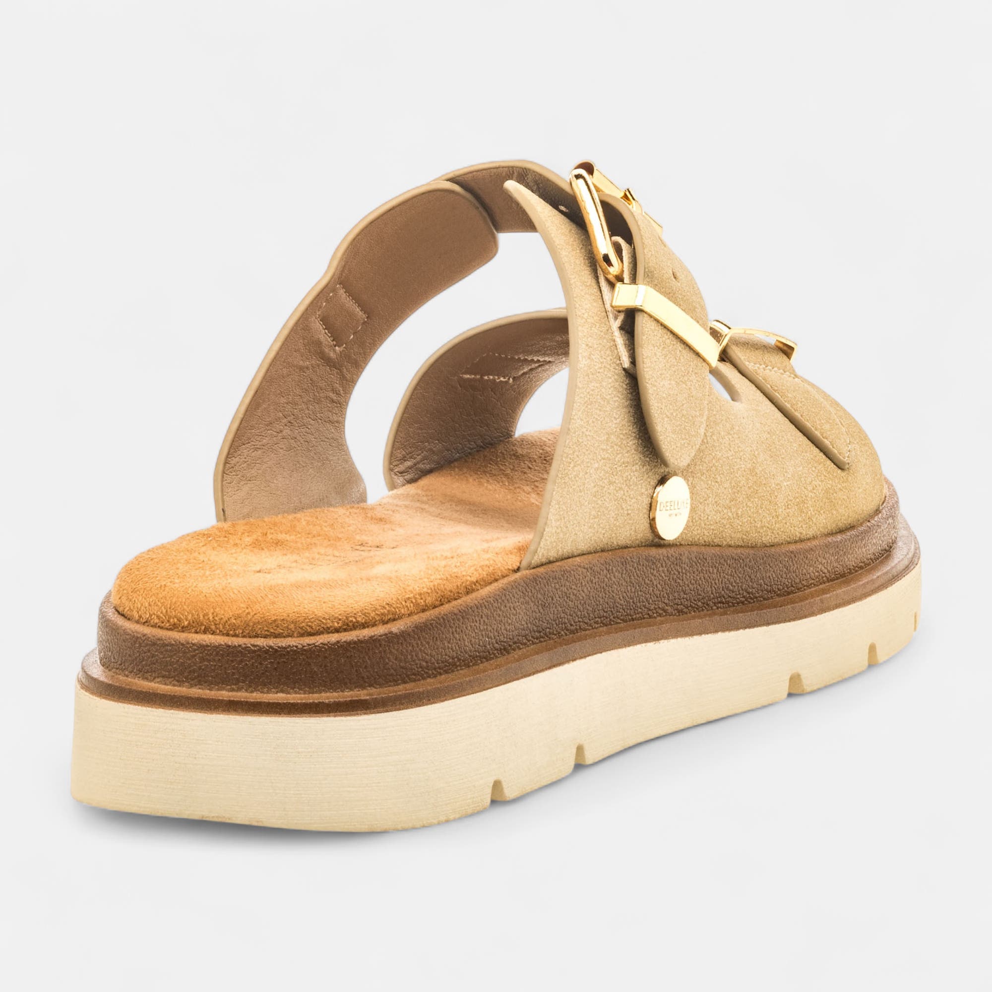 Mules Femme beige