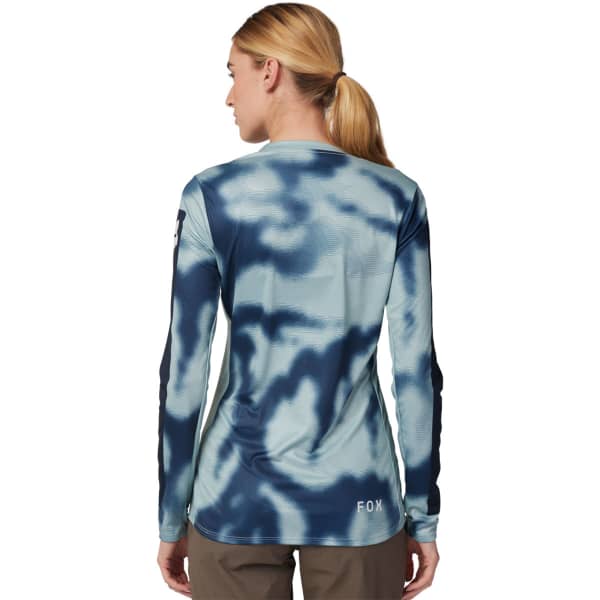 Maillot VTT FOX W RANGER LS JERSEY TAUNT GREY METAL
