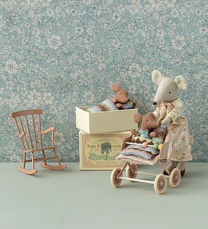 Maileg Miniatur Puppenwagen - Baby - Rose