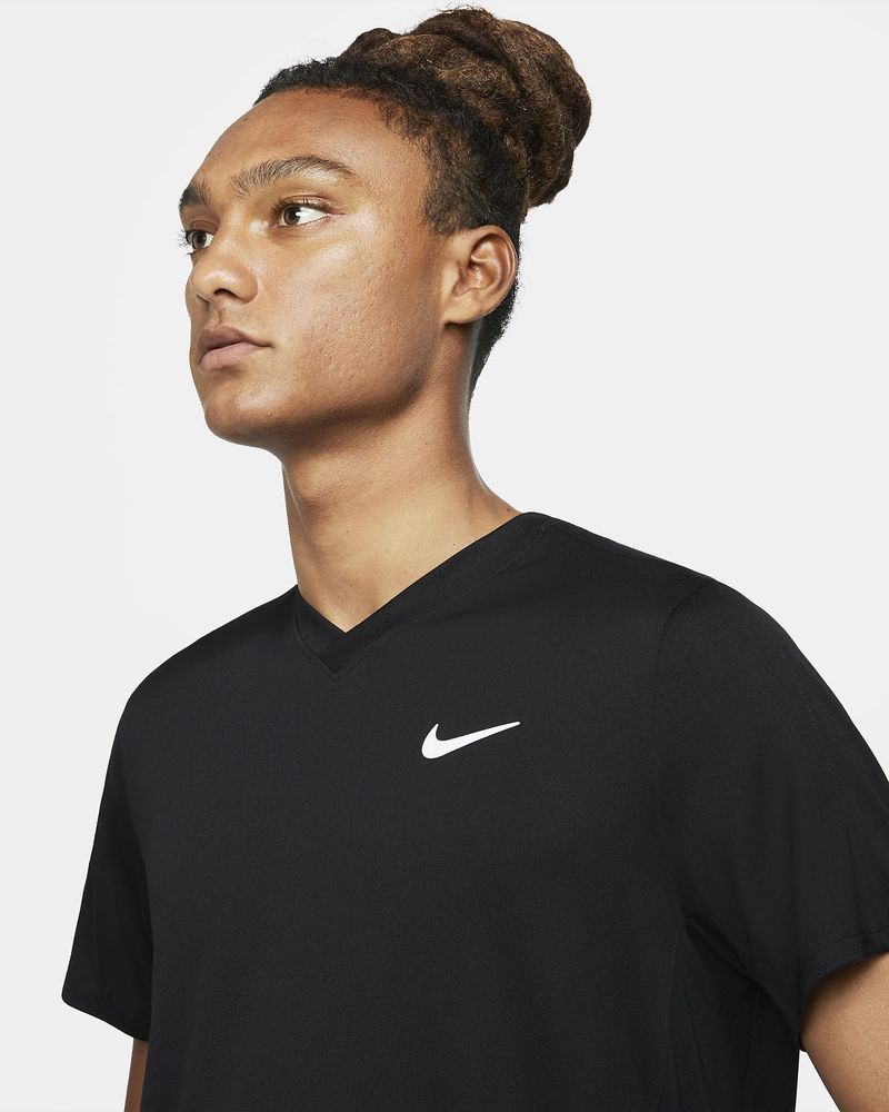 Haut de tennis Nike NikeCourt Noir pour homme