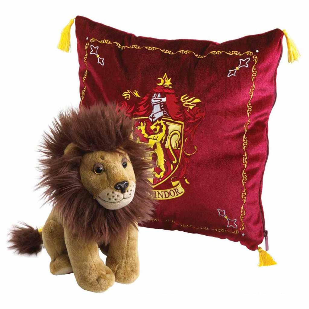 Harry Potter - Oreiller avec Peluche Gryffondor